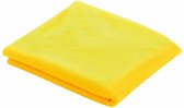 tube-sjaal dames 50 x 24,5 cm polyester geel
