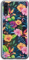 Case Company® - Samsung Galaxy A50 hoesje - Tropisch 2 - Soft Cover Telefoonhoesje - Bescherming aan alle Kanten en Schermrand