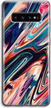 Case Company® - Samsung Galaxy S10 4G hoesje - Quantum Being - Soft Cover Telefoonhoesje - Bescherming aan alle Kanten en Schermrand