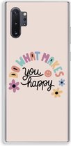 Case Company® - Samsung Galaxy Note 10 Plus hoesje - Happy days - Soft Cover Telefoonhoesje - Bescherming aan alle Kanten en Schermrand