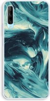 Case Company® - Huawei P Smart Pro hoesje - Dreaming About Whales - Soft Cover Telefoonhoesje - Bescherming aan alle Kanten en Schermrand