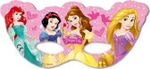 oogmaskers Princess meisjes karton roze 6 stuks one-size