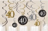 hangdecoratie Sparkling 40 unisex 61 cm
