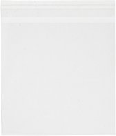 cellofaan zakjes 14 x 13,4 cm 50 stuks transparant