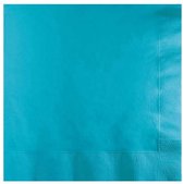 servetten Bermuda blue 33cm papier 20 stuks