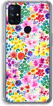 Case Company® - OnePlus Nord N10 5G hoesje - Little Flowers - Soft Cover Telefoonhoesje - Bescherming aan alle Kanten en Schermrand