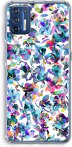 Case Company® - Motorola Moto G9 Plus hoesje - Hibiscus Flowers - Soft Cover Telefoonhoesje - Bescherming aan alle Kanten en Schermrand