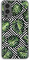 Case Company® - OnePlus Nord 2 5G hoesje - Geometrische jungle - Soft Cover Telefoonhoesje - Bescherming aan alle Kanten en Schermrand