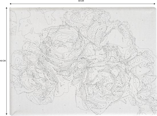 Bougimal Peinture par Numero Adulte Paysage, Décoration Intérieure