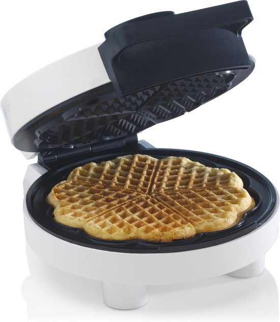 Trebs 13100 - Wafelijzer hartvormig - Wit
