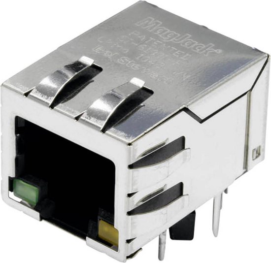 Met Led Fuse BEL Stewart Connectors Bel Fuse MagJack Gigabit Ethernet 8 ...