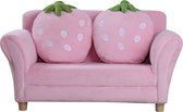 Canapé enfant fraise, Canapé fauteuil enfant