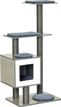 Bol.com PawHut Kattenkrabboom kattenspeelgoed klimboom Sisal ligvlak natuur met bal D30-204 aanbieding