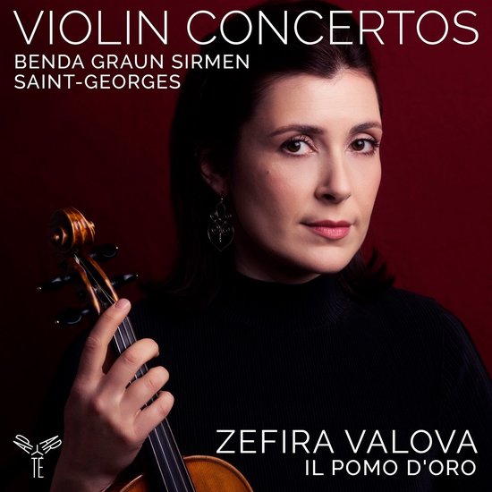 Zefira Valova, Il Pomo d'Oro - Violin Concertos - Benda, Graun, Saint-Georges, Sirmen (CD)