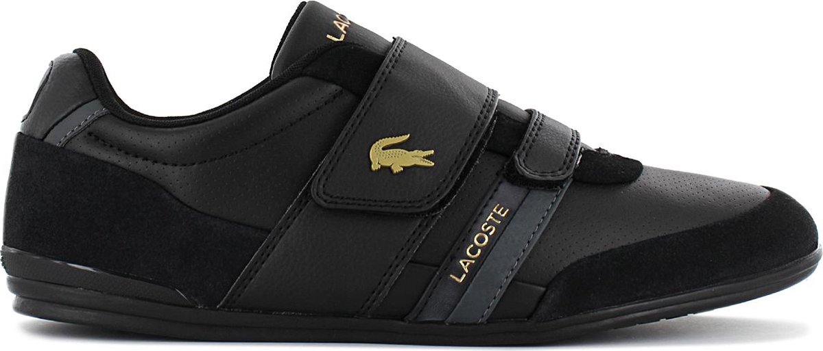 Lacoste Misano Strap 0320 Heren Schoenen met klittenbandsluiting Sneakers Zwart 7 40CMA0061237