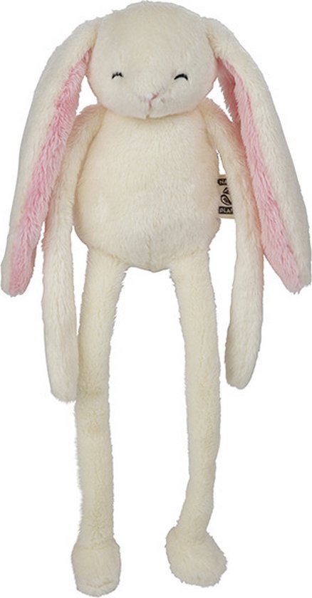 Nature Planet knuffel konijn - 33 cm - pluche - konijnenknuffel - knuffeldier - speelgoed - Kinderknuffel