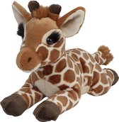 Pluche dieren knuffels Baby giraffe van 33 cm - Knuffeldieren speelgoed