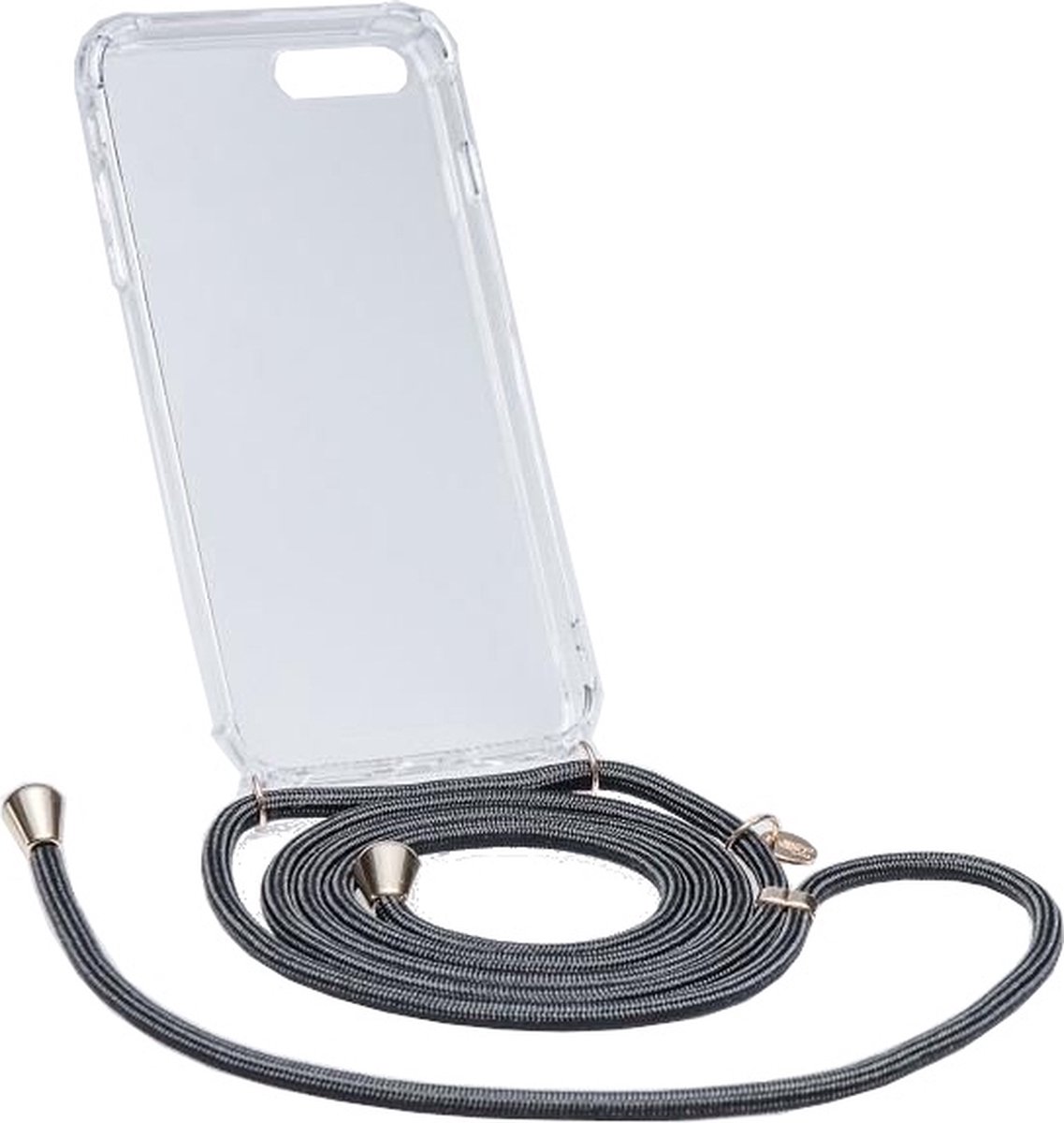 Chic.mic Telefoonhoesje & Koord Axento Zwart Iphone 7+/8+