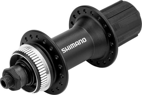 microscoop last Bont Shimano FH-M4050 Achterwiel Naaf 8/9-speed Centerlock Quick Release, zwart  | bol.com