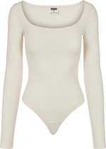 Urban Classics - Organic Longsleeve Bodysuit - 3XL - Creme/Beige