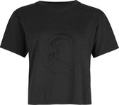 O'Neill T-Shirt Women Beach Wash Ss Black Out - A M - Black Out - A 100% Katoen Round Neck