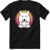 Saitama Logo T-Shirt | Saitama Inu Wolfpack Crypto Ethereum kleding Kado Heren / Dames | Perfect Cryptocurrency Munt Cadeau Shirt Maat S