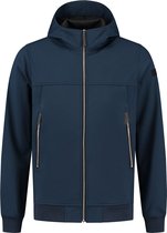 Purewhite -  Heren Regular Fit   Hoodie  - Blauw - Maat XXL