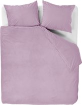 At Home by BeddingHouse Cosy Corduroy dekbedovertrek - Tweepersoons - 200x200/220 - Lila