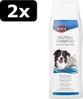 2x SHAMPOO HOND NEUTRAAL 1LTR