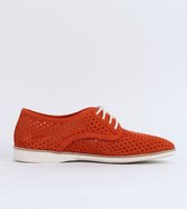 Rollie | Dames | Veterschoen | Derby Punch Burned Orange | Maat 42