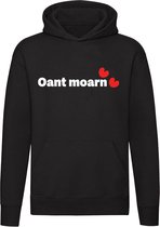 Oant Moarn hoodie | weerman | Friesland | Piet Paulusma | unisex | trui | sweater | hoodie | capuchon