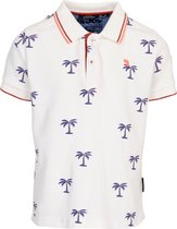 J&JOY - Poloshirt Jongen 11 Praia White Palms