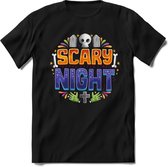 Halloween T-Shirt | Horror Liefhebber Kleding Kado Heren / Dames | Perfect Weerwolf , Monster , Vleermuis en Pompoen Cadeau Shirt | Grappige Zinnen, Spreuken en Teksten | Maat XXL