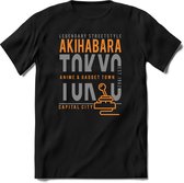 Tokyo - Akihabara | TSK Original & vintage | T-Shirt Heren - Dames | Zilver - Goud | Perfect Cadeau Shirt | Grappige Spreuken - Zinnen - Teksten | Maat S