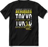 Tokyo - Akihabara | TSK Original & vintage | T-Shirt Heren - Dames | Geel | Perfect Cadeau Shirt | Grappige Spreuken - Zinnen - Teksten | Maat S