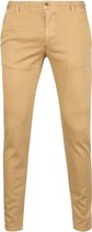 Alberto - Rob Chino Lichtbruin - Slim-fit - Chino Heren maat W 31 - L 32