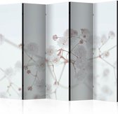 Walljar - Vouwscherm - White Flowers II [Room Dividers]