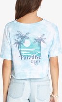 Roxy Happy Palms T-shirt - Cool Blue