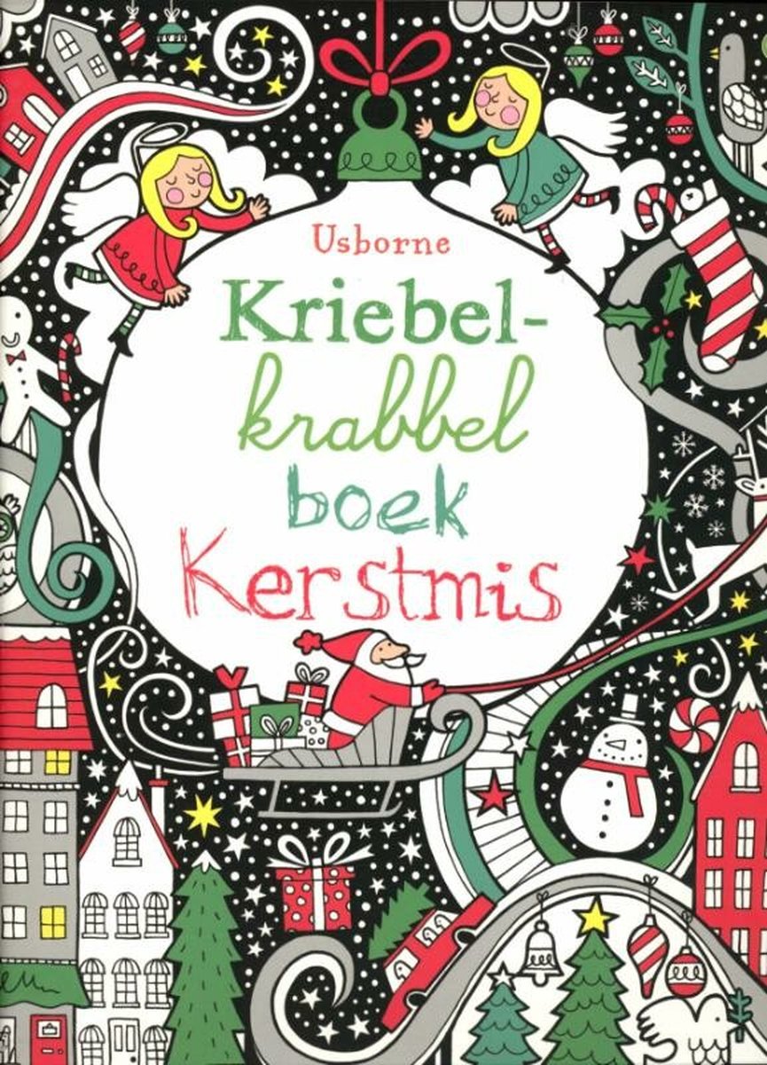 Kriebel-krabbelboek kerstmis