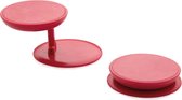 telefoonbutton Stick 'n Hold polypropyleen rood