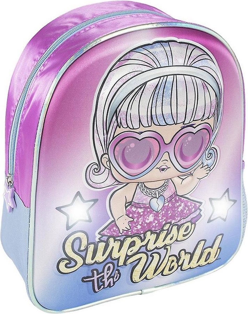 LOL Surprise Rugzak meisje Surprise The World - Hoogte 31cm - L.O.L. Surprise!