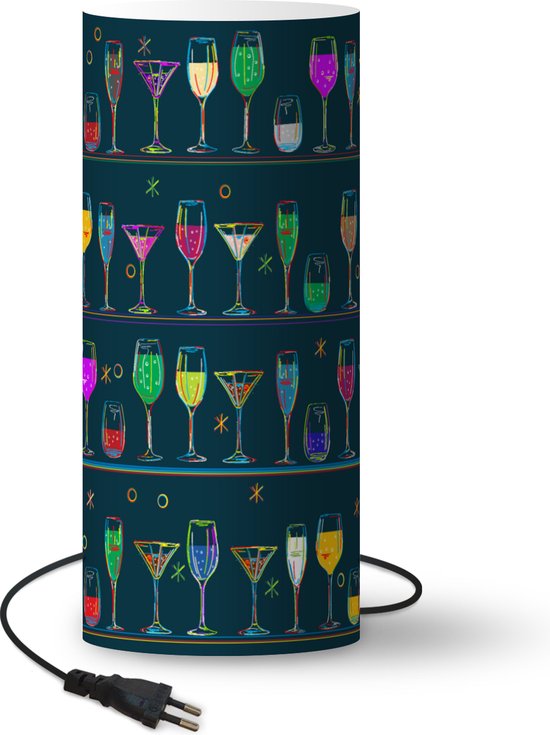 Lampe cocktail années 80 - Décoration