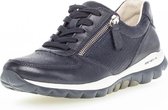 Gabor rollingsoft sensitive 86.968.56 - dames rollende wandelsneaker - blauw - maat 44 (EU) 9.5 (UK)