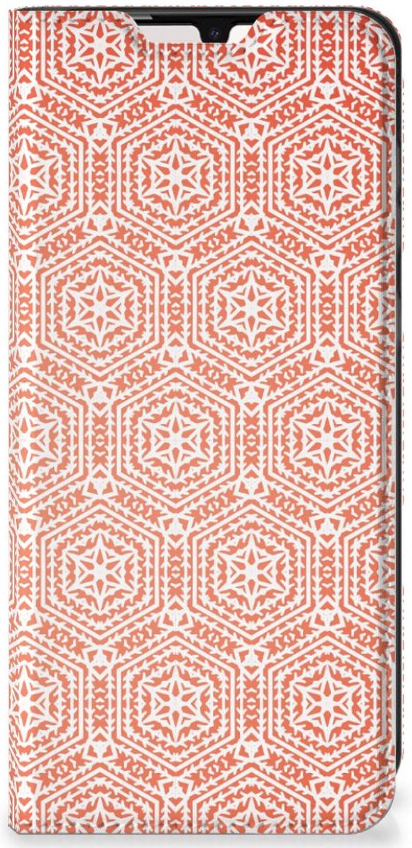 Samsung Galaxy A33 5G Hoesje met Magneet Pattern Orange