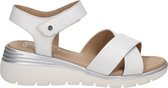 Ara 1258632 - Volwassenen Sandalen met hak - Kleur: Wit/beige - Maat: 42