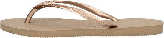 Havaianas Slippers Femme Slim Crystal SW II - Or Gold - Taille 39/40