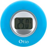 binnenthermometer met lcd-scherm 77 mm blauw