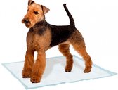 trainingpads hond 60 x 90 cm textiel wit 10 stuks