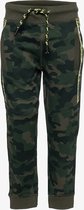 TwoDay jongens joggingbroek met camouflage print - Groen - Maat 110/116