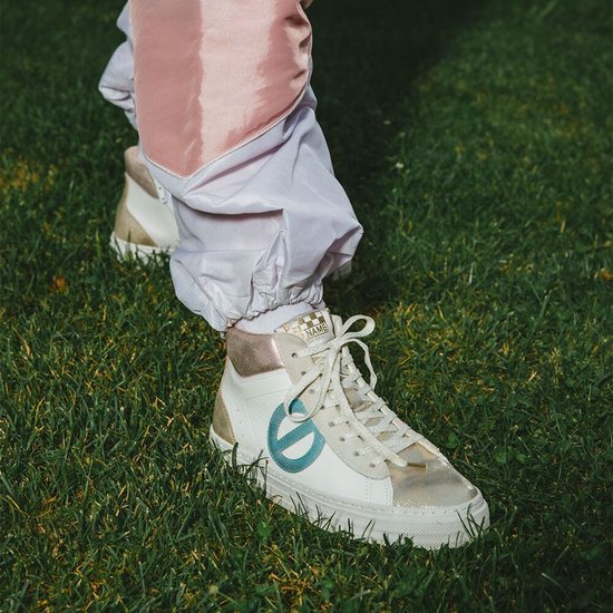 No Name Dames Strike Mid | Wit | Maat: 40